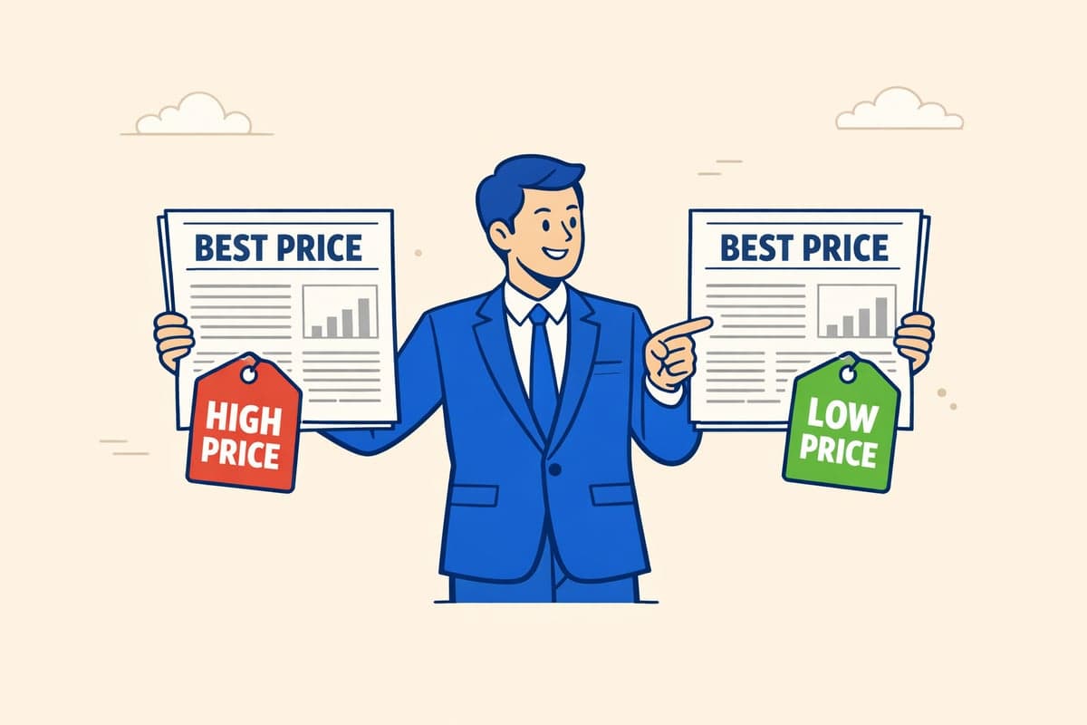 Compare newspaper prices to find the best deal for your county