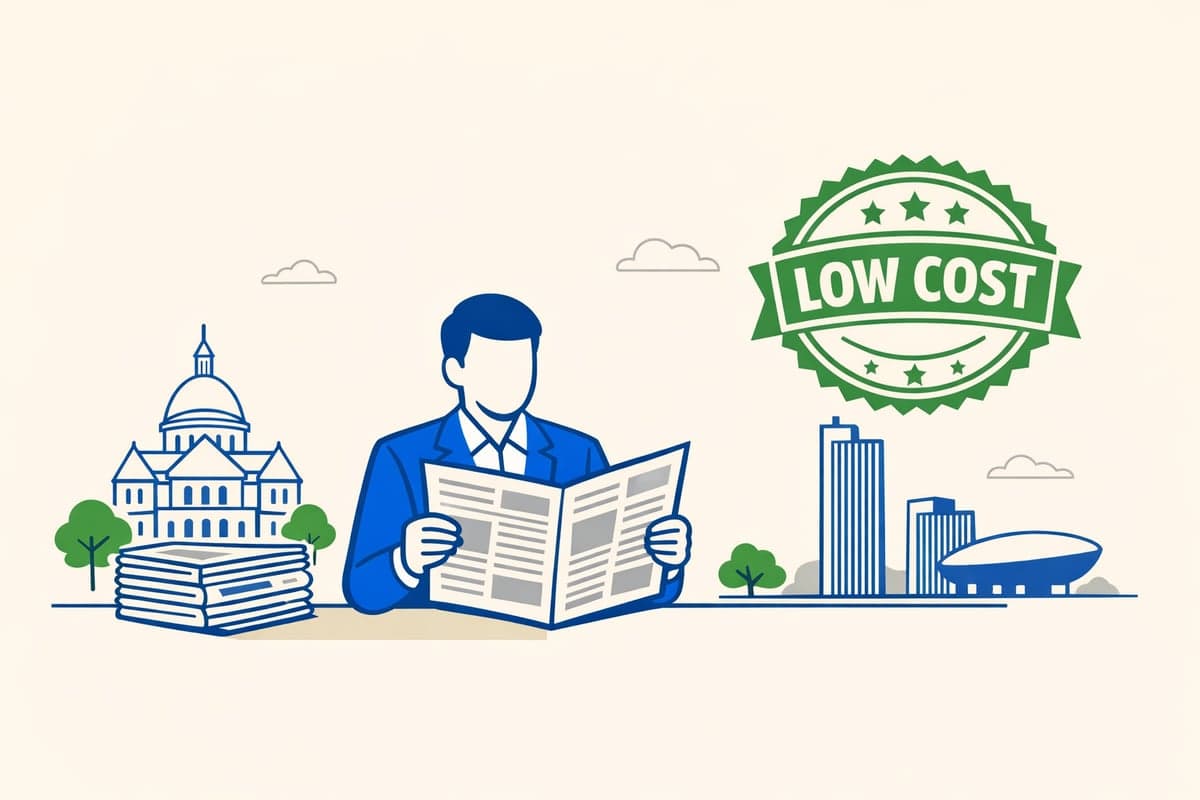 Albany County designated newspapers for LLC publication showing competitive newspaper market