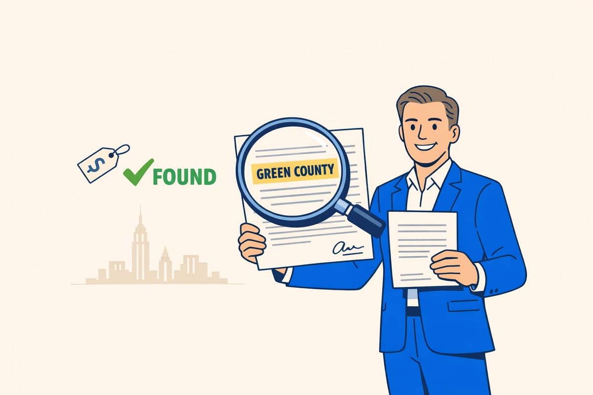 Finding your Delaware LLC's New York county and exact publication cost