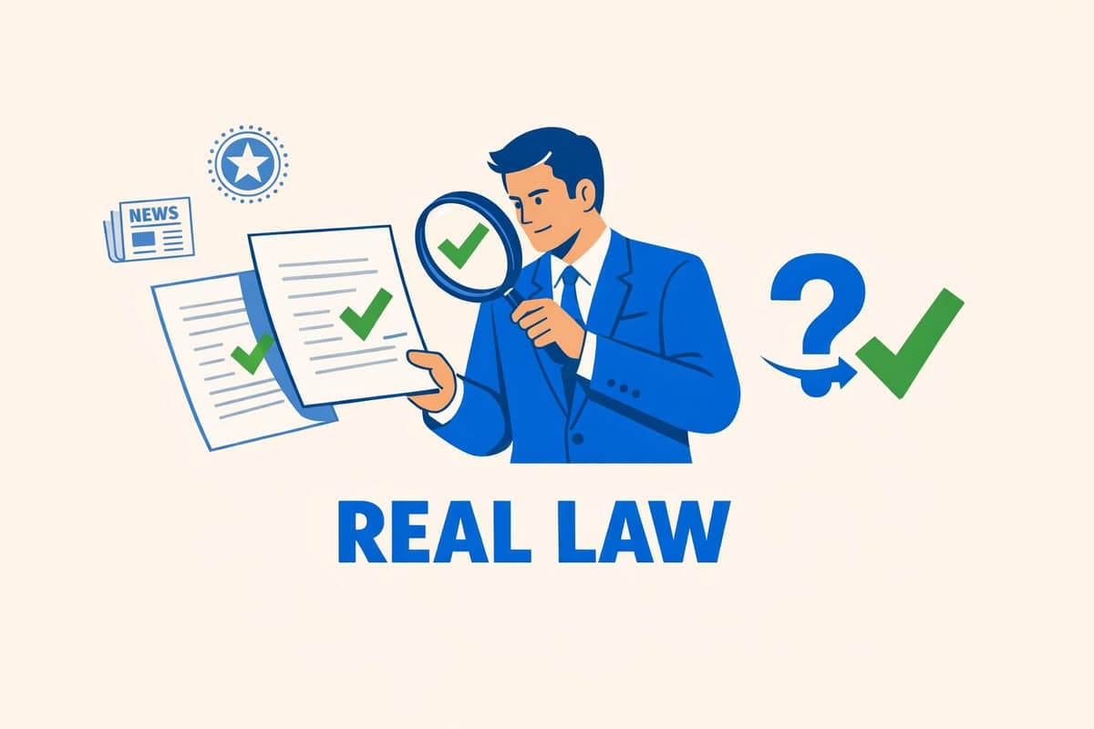 Is NY LLC publication a scam - business owner researching with magnifying glass, documents, and trust indicators