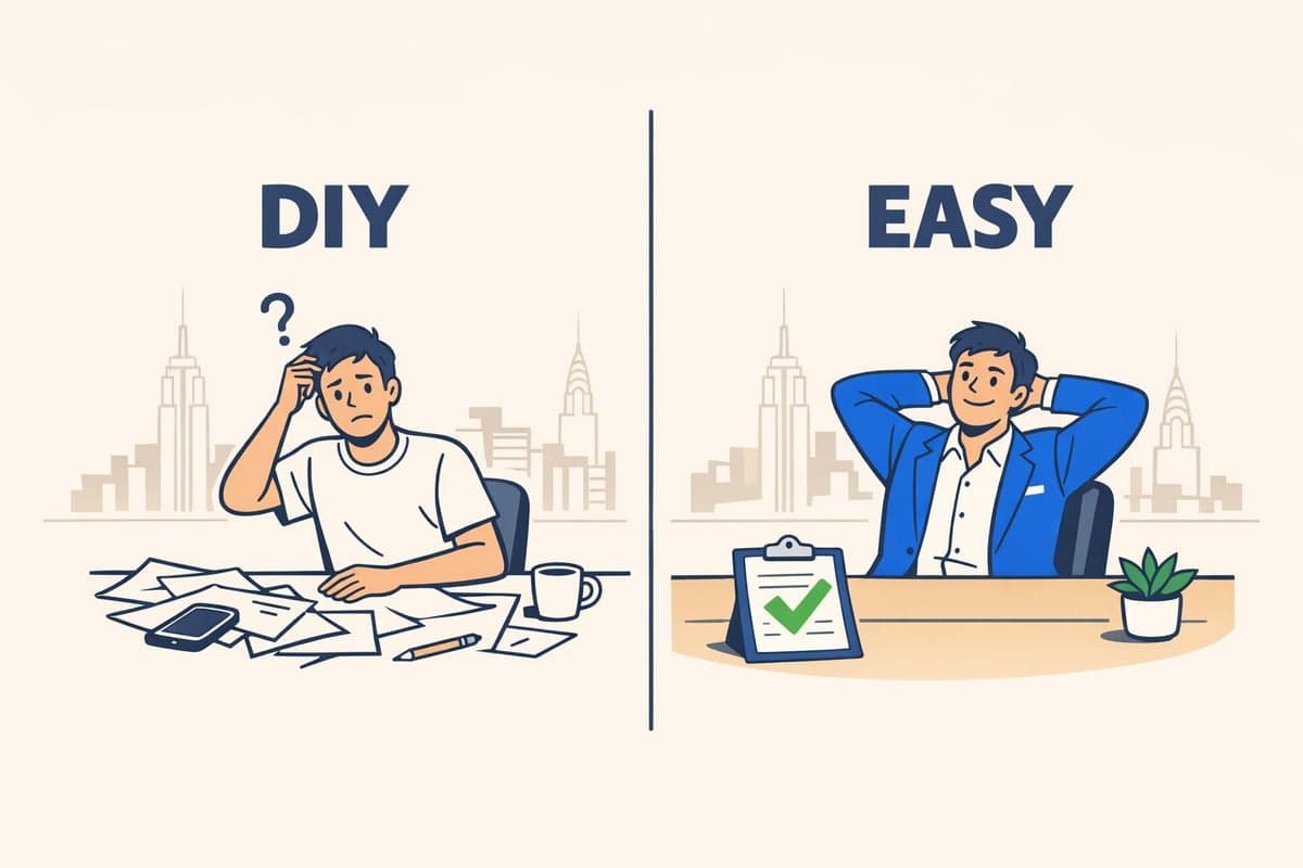 NY LLC publication DIY vs using a service — understanding your options