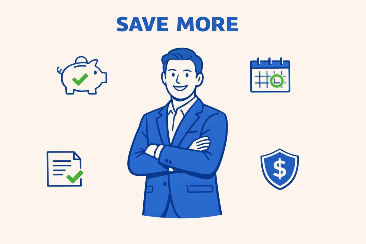 Infografía mostrando estrategias de ahorro de costos para publicación de LLC