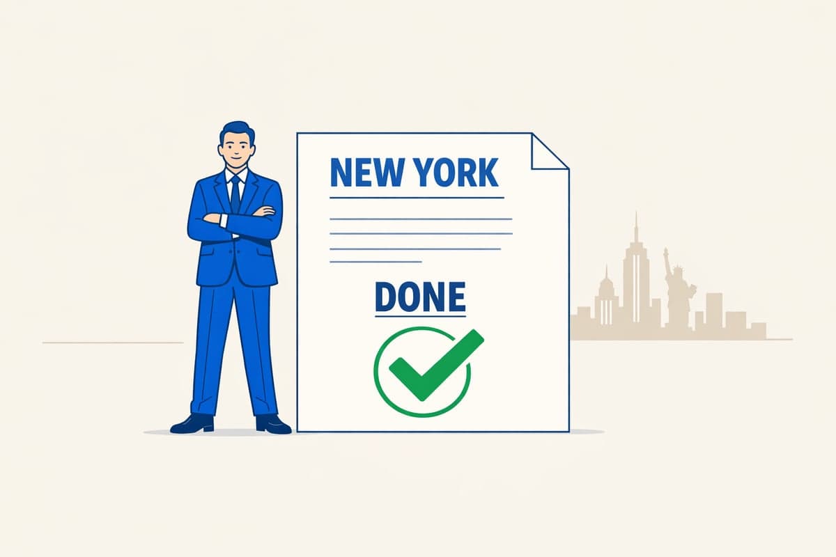 NY LLC Law Section 203 governs how a New York LLC is legally formed and what the Articles of Organization must contain